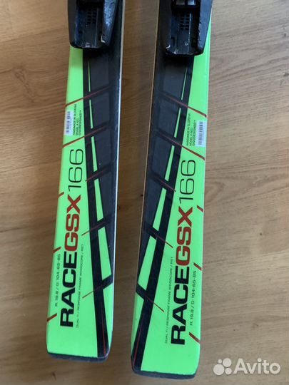 Горные лыжи Elan GSX Amphibio 166cm