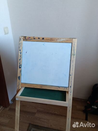 Мольберт детский двухсторонний