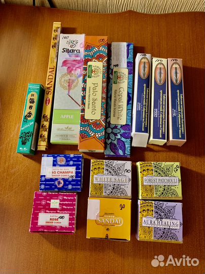 Благовония. Ароматические палочки, конусы