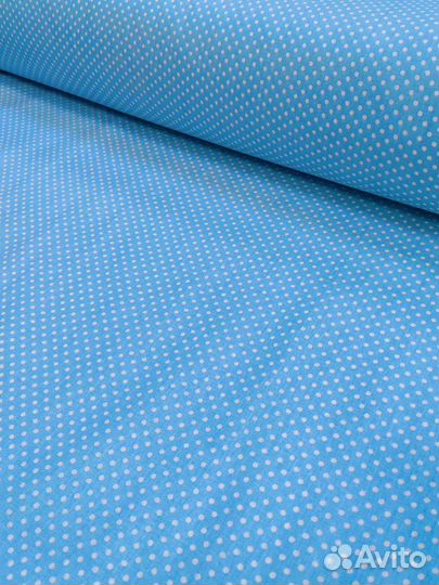Ткань бязь горошки в наличии хлопок Пэчворк