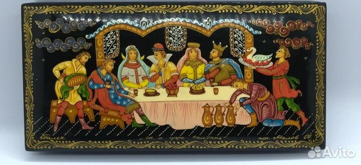 Шкатулка палех 