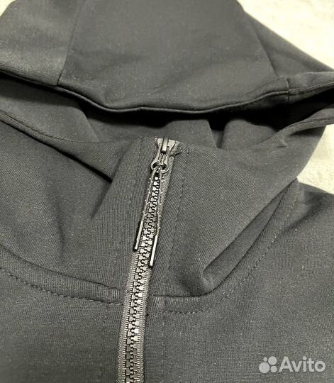 Костюм Nike tech fleece black/grey