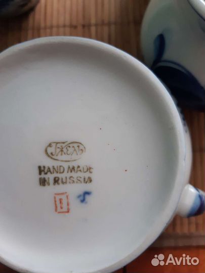 Чайный сервиз гжель