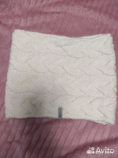 Женский шарф и шапка