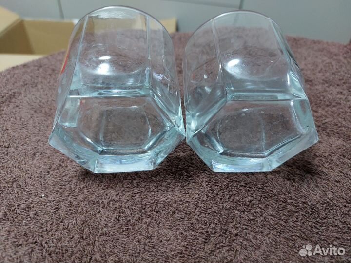 Стаканы для виски шестигранный
