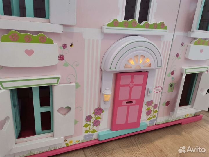 Домик кукольный Elc с мебелью