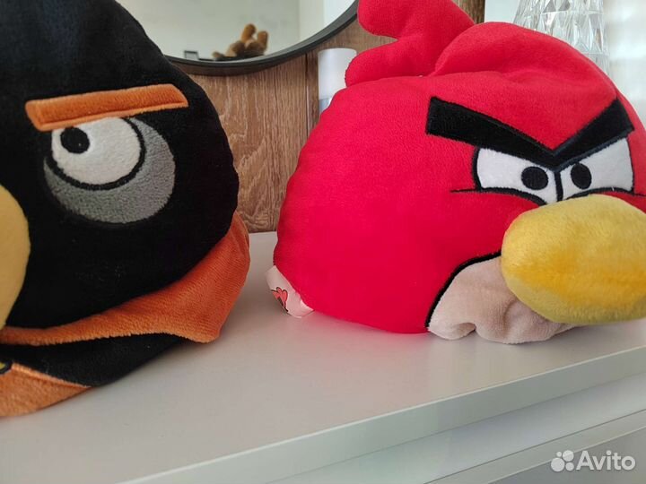 Angry Birds игрушки подушки