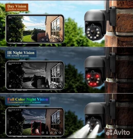 Wifi камера 3MP PTZ уличная