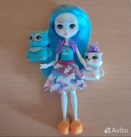 Enchantimals:Лягушка Лемур Слонята Сова Свинки