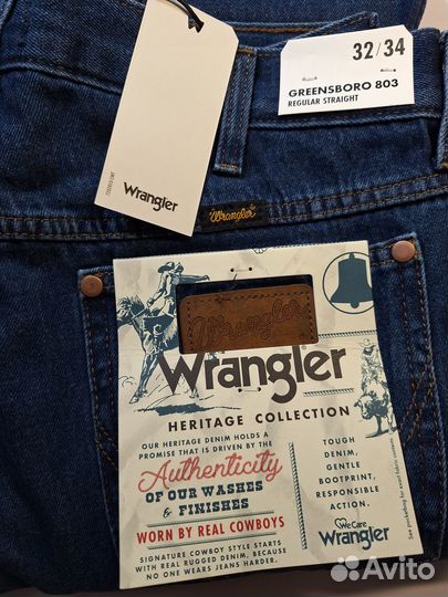 Wrangler Greensboro 803 Regular р.W32 L34, W44 L34