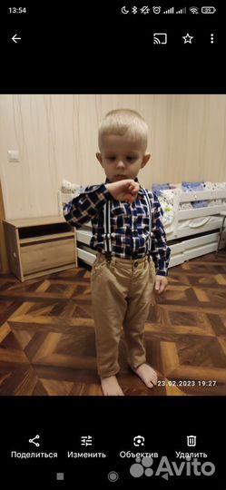 Рубашка и брюки для мальчика 104