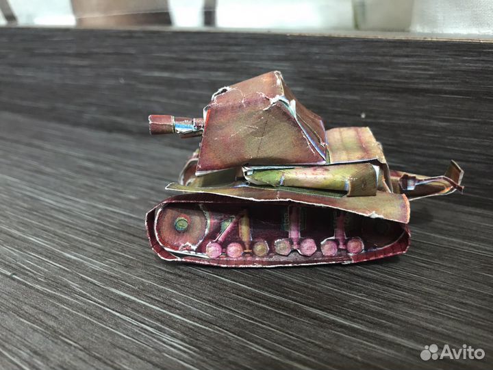 Танк из бумаги