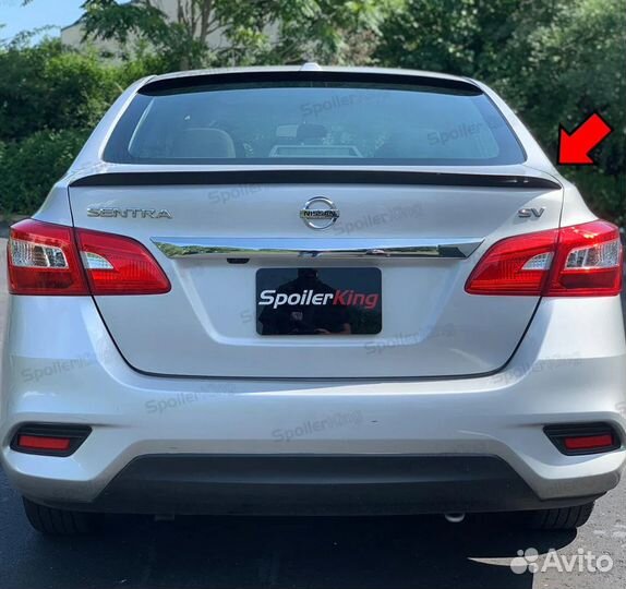 Дактейл спойлер Nissan Sentra 2012-2017