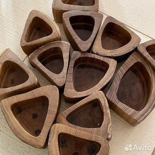 Подсвечник из дерева, деревянные подсвечники