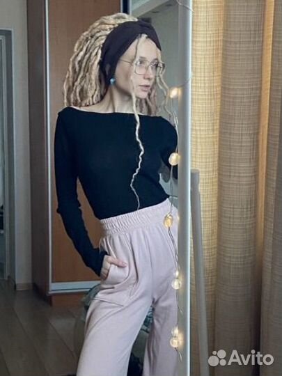 Де дреды (гофродреды, завитые дреды) бу