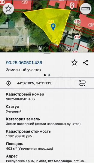 Участок 4,3 сот. (ИЖС)