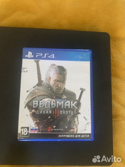 Ведьмак 3 дикая охота ps4 диск