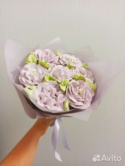 Съедобные букеты из зефира