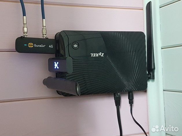 4G модем и роутер, антенна, оборудование
