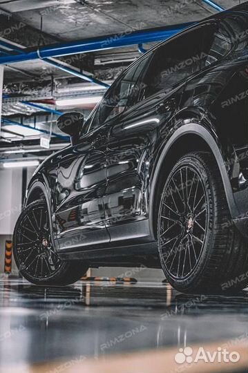 Кованный диск в стиле Porsche Cayenne R21 5x130 ET