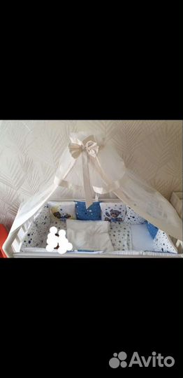 Бортики в кроватку