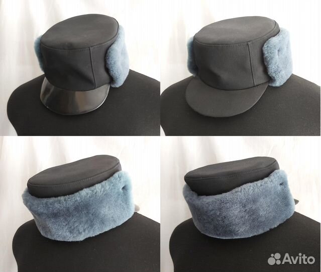 Шапка шапка-ушанка меховая шляпа