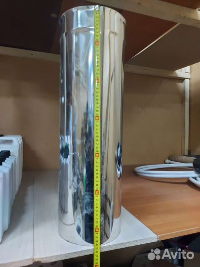 Дымоход д200, 304 сталь, 0.5м