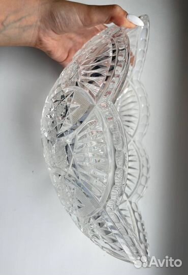 Хрустальная ваза Богемия