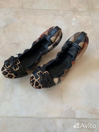 Балетки Burberry 37 размер оригинал