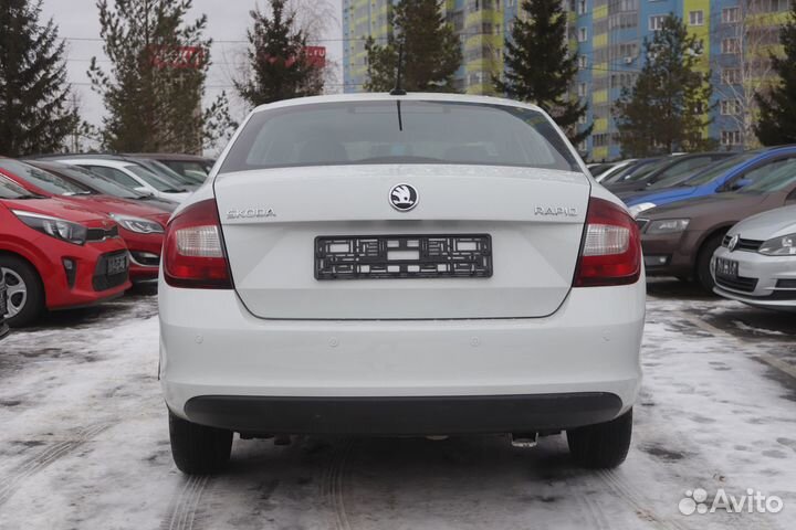 Skoda Rapid 1.6 МТ, 2017, 160 000 км