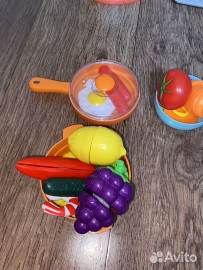 Детская игровая кухня со звуком