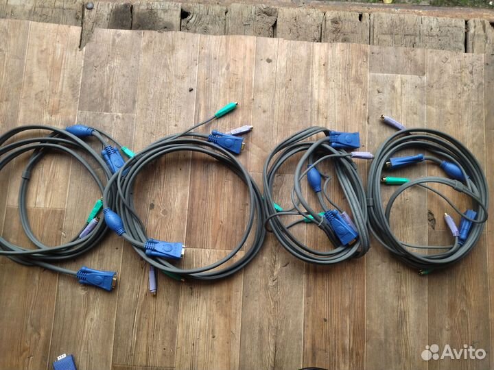 Компьютерные провода и kvm