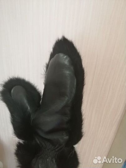 Варежки из кролика