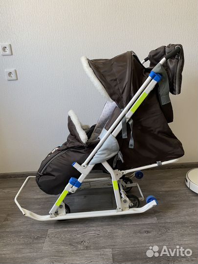 Санки на колесах