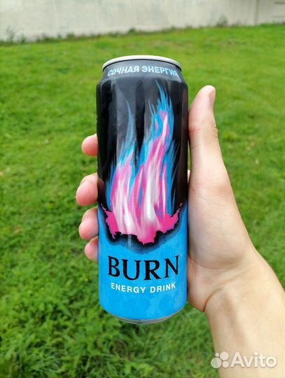 Банки от энергетика Бёрн Сочная Энергия