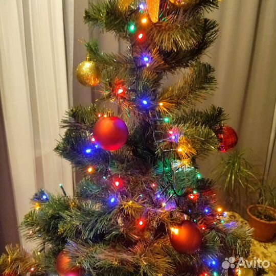 Ёлка с игрушками 1м.80см