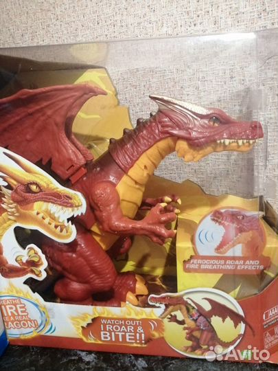 Robo alive дракон красный и синий