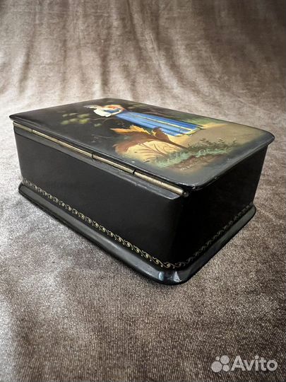 Лаковая миниатюра.Федоскино.1965 год