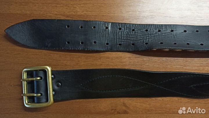 Ремень кожа натуральная, форменный