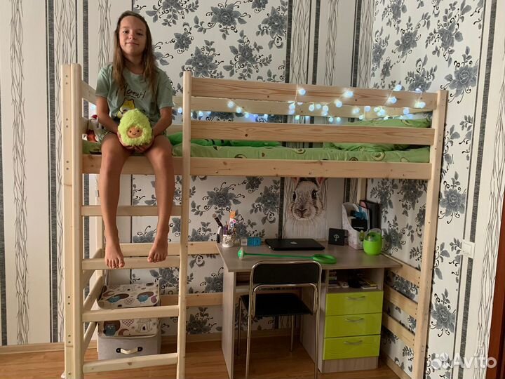 Кровать чердак новая