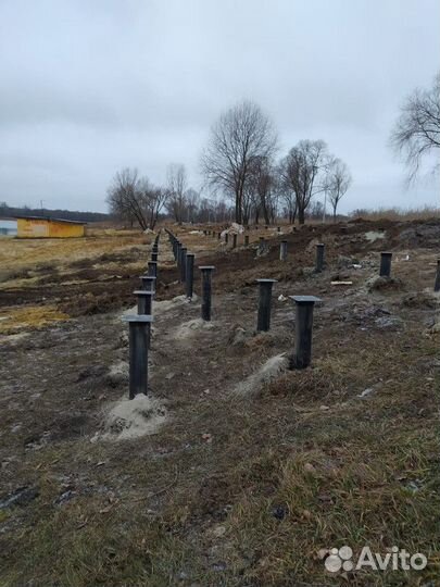 Фундамент от надежного подрядчика / Винтовые сваи