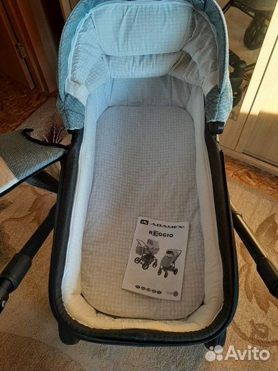 Коляска 2 в 1 adamex reggio