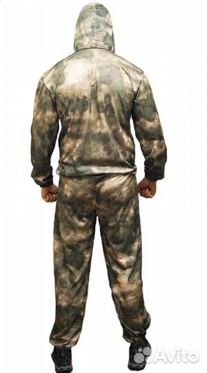 Костюм тактический маскхалат сетка мох