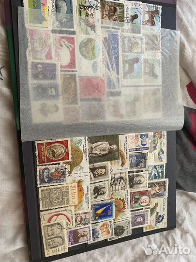 Почтовые марки СССР и царской Росссии