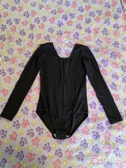 Купальник, балетки для гимнастики, хореографии