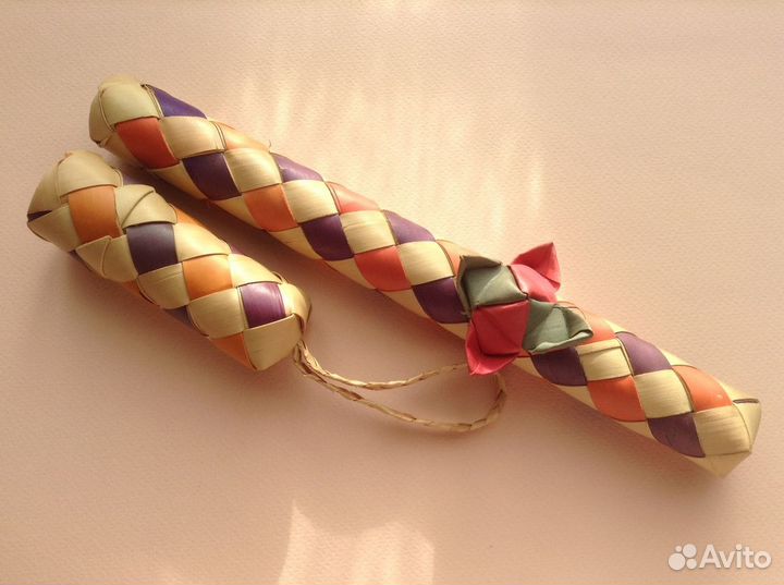 Флейта из тросника. Камбоджия. Новая