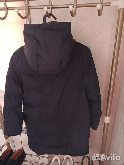 Мужская зимняя парка с натуральным мехом