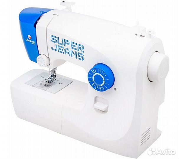 Швейная машина Comfort 115 белый/синий