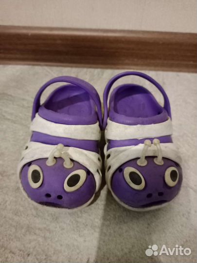 Шлепанцы (тапочки) резиновые р.23