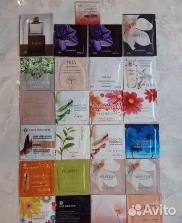 Коллекция пробников Ив Роше 33шт